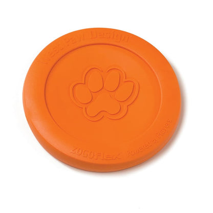 Zogoflex Frisbee para perros Zisc Talla L Naranja 1937