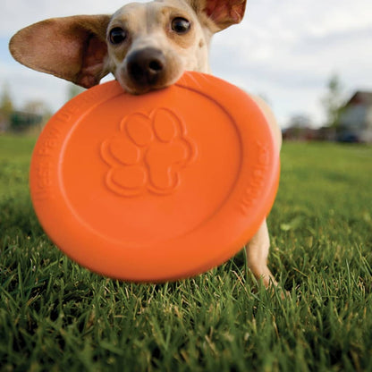 Zogoflex Frisbee para perros Zisc Talla L Naranja 1937