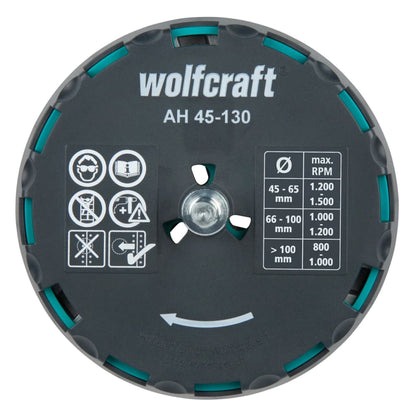 wolfcraft Scie cloche ajustable AH 45-130 30 mm Métal 5978000