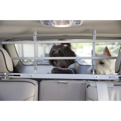 Worldwise Barrière d'auto pour chien K9K Aluminium Argenté