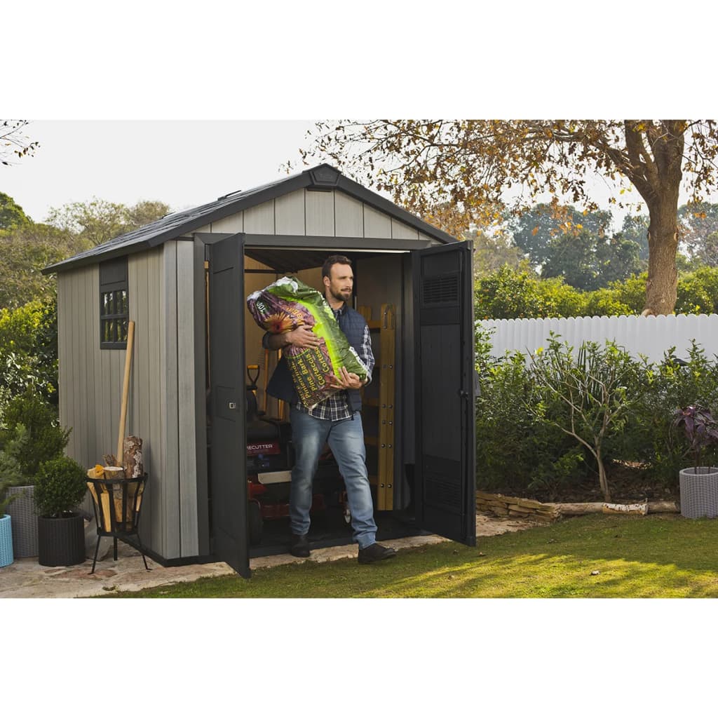 Keter Abri de jardin Oakland 759 anthracite