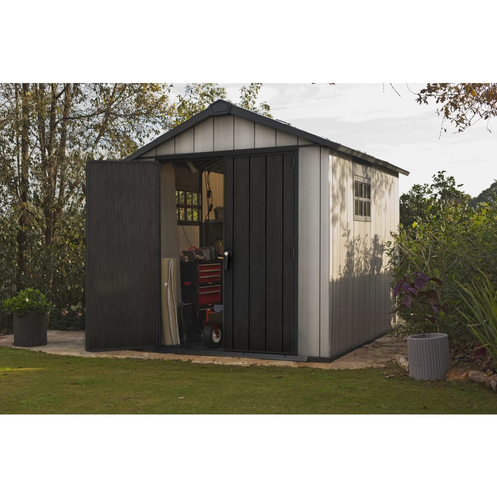 Keter Abri de jardin Oakland 7511 anthracite