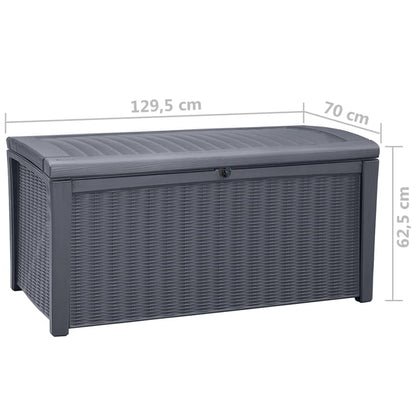 Keter Coffre de rangement de jardin Borneo 416 L