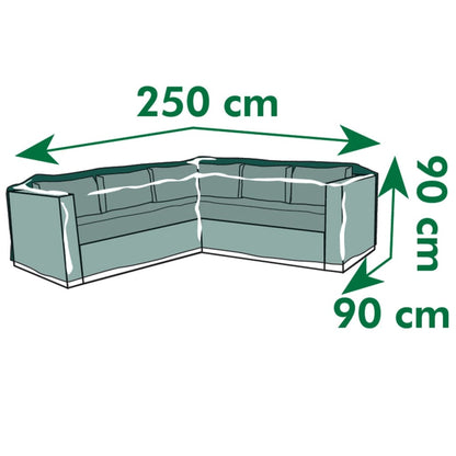 Nature Housse pour meubles de jardin PE 250x90x90 cm 6031612