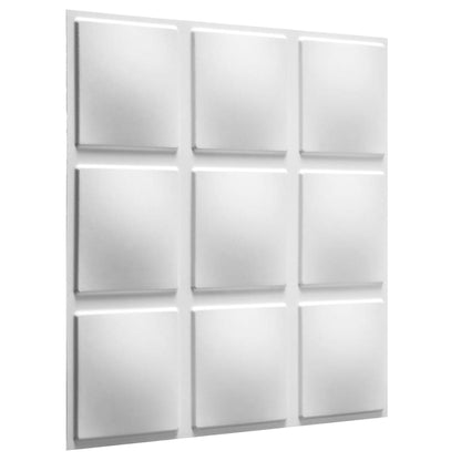 Paneles de pared WallArt Cubos 3D 12 piezas GA-WA07