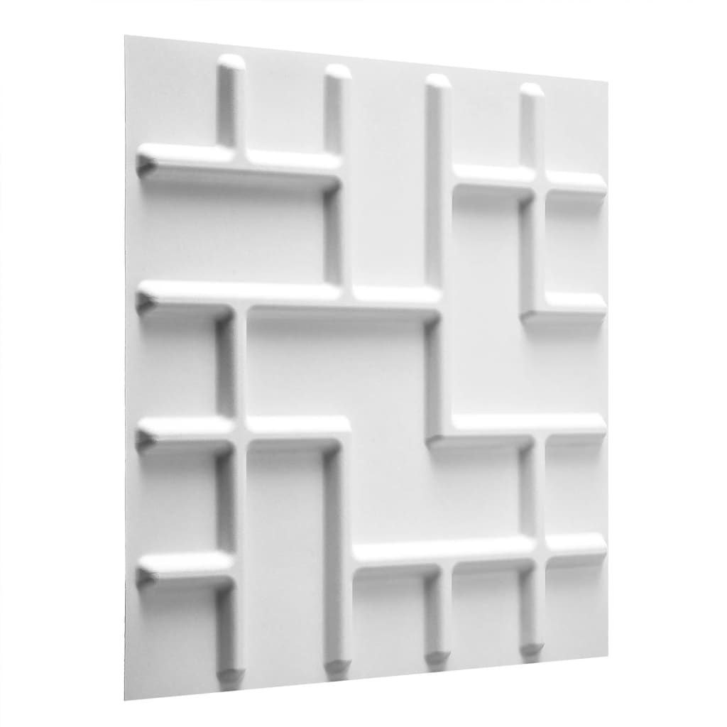 Paneles de pared WallArt 3D Tetris 12 piezas GA-WA16