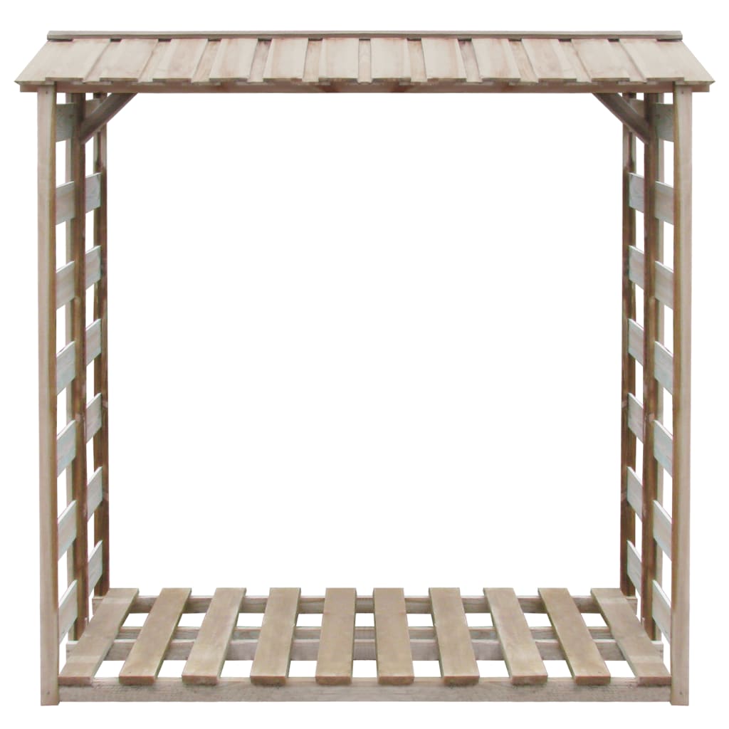 Abri de stockage à bois de chauffage 150x90x176 cm Pin imprégné