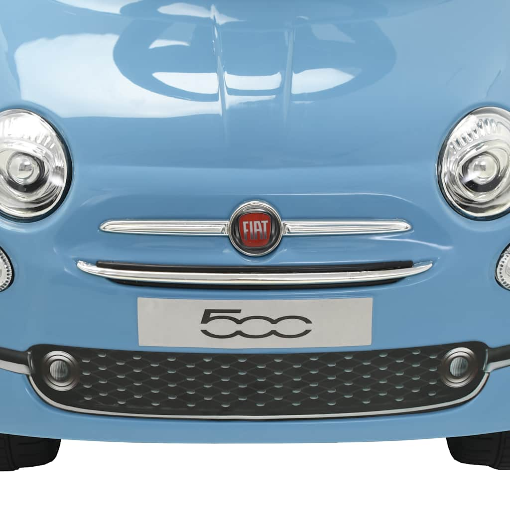 Voiture à chevaucher Fiat 500 Bleu