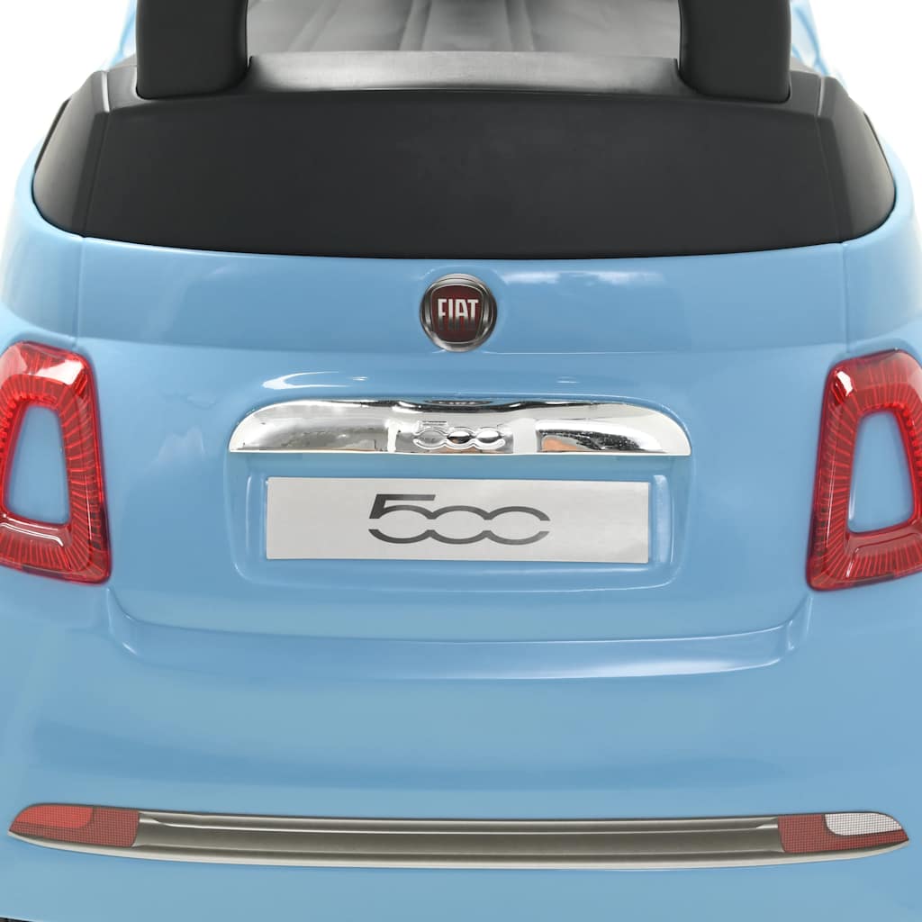 Voiture à chevaucher Fiat 500 Bleu