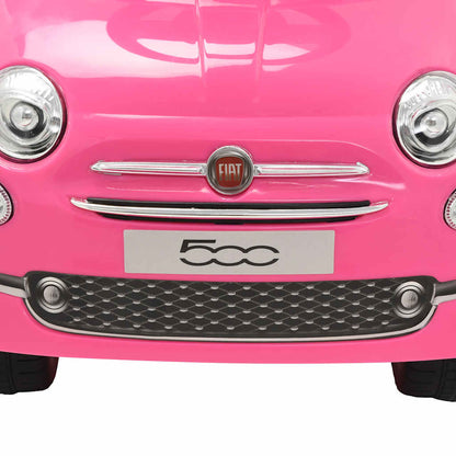 Voiture à chevaucher Fiat 500 rose