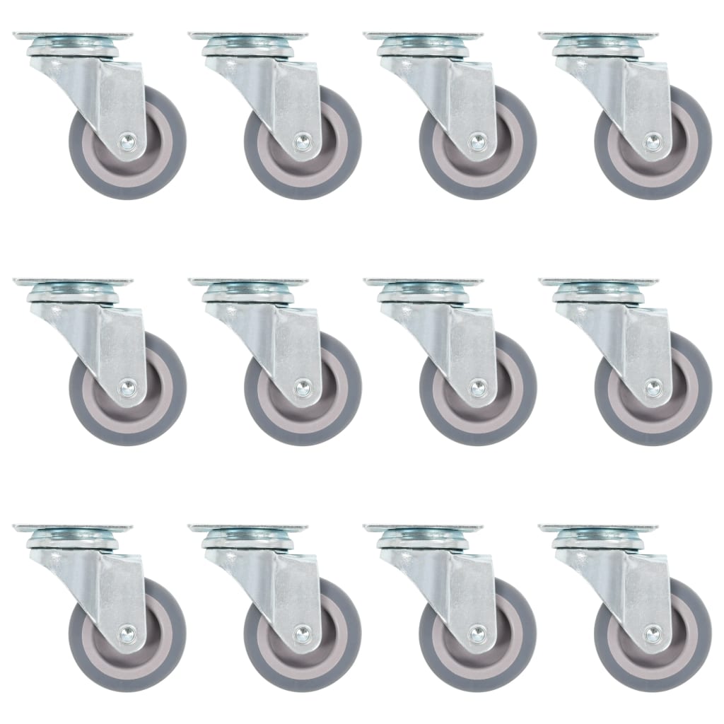 12 pcs 50mm Swivel Casters