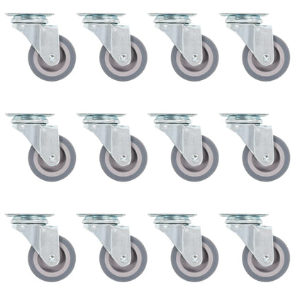 12 pcs 50mm Swivel Casters