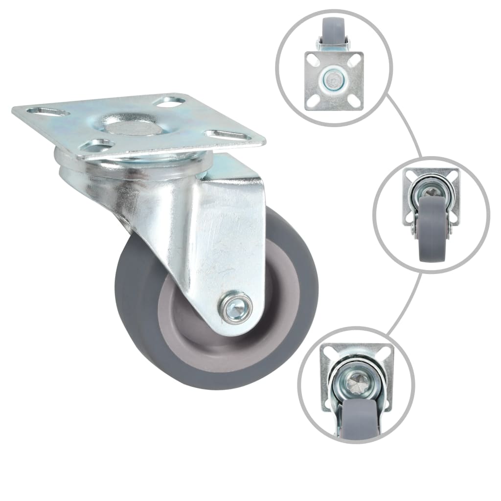 12 pcs 50mm Swivel Casters