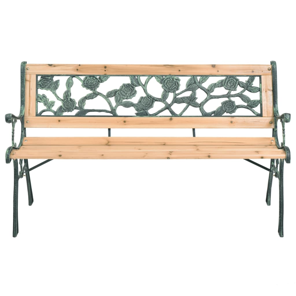 Banc de jardin 122 cm Bois