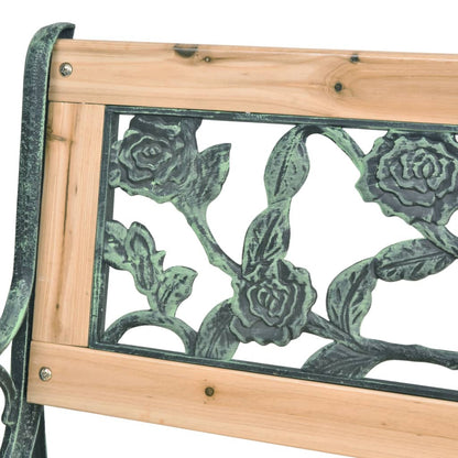 Banc de jardin 122 cm Bois