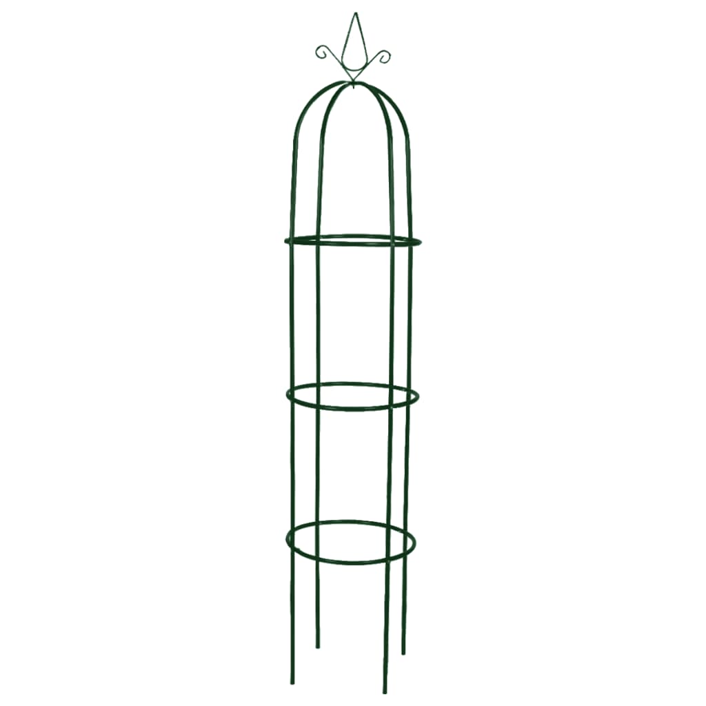 Arche de jardin en forme de tour 2 pcs