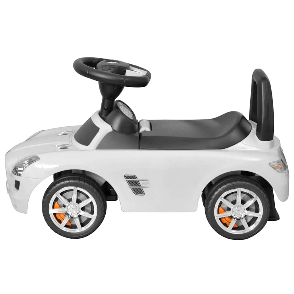 Coche para empujar con los pies para niños blanco