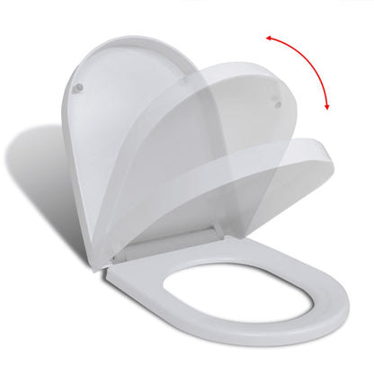 Soft Close Toilet Seat Quick Release Square