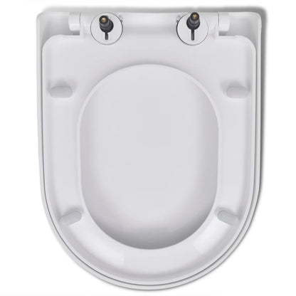 Soft Close Toilet Seat Quick Release Square