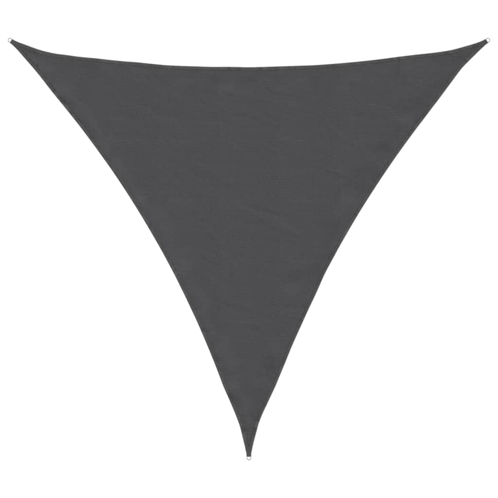 Vela parasol triangular tela oxford 3,6x3,6x3,6 m