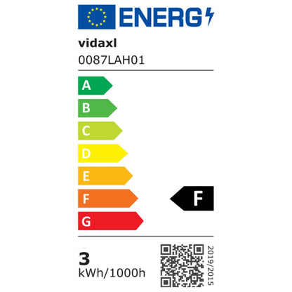 Luz de pared LED para exteriores de 2 piezas redonda hacia abajo