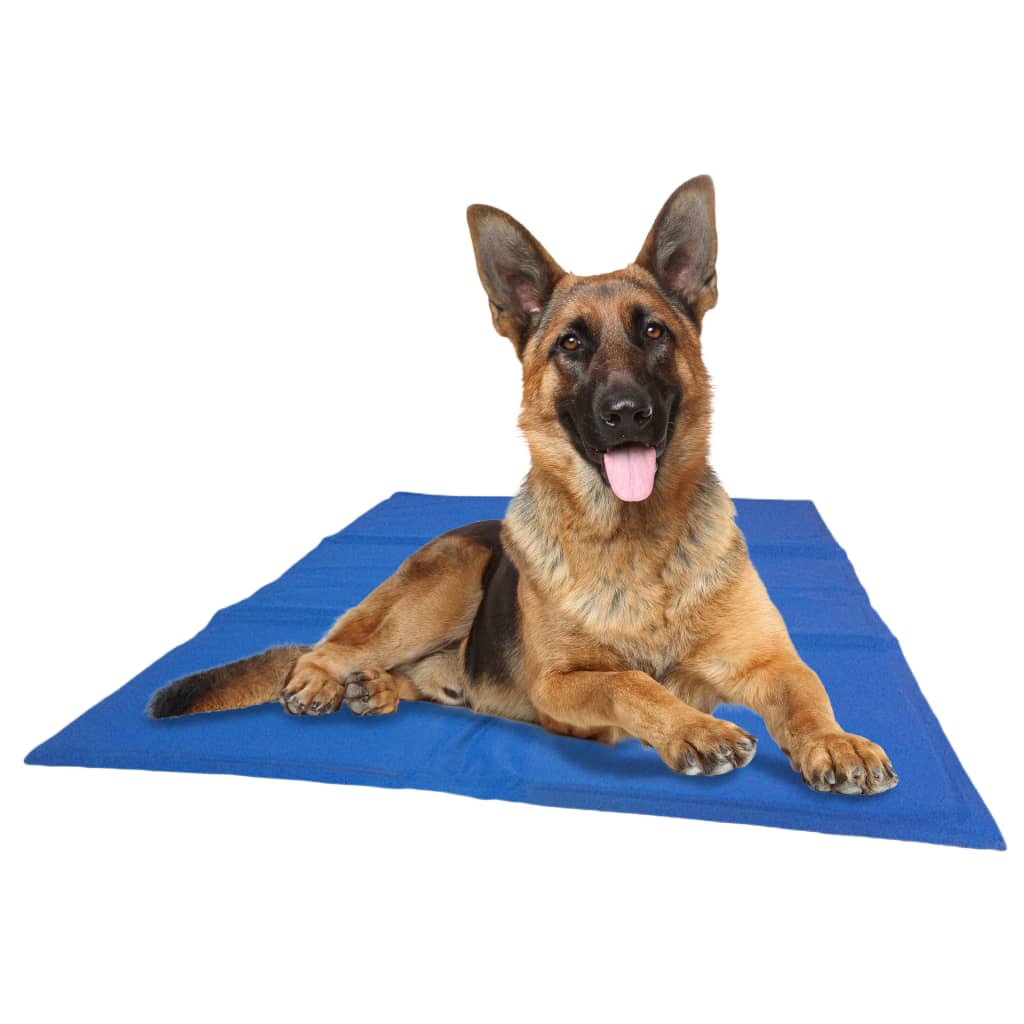 425148 @Pet Dog Cooling Mat Blue L 50x90 cm