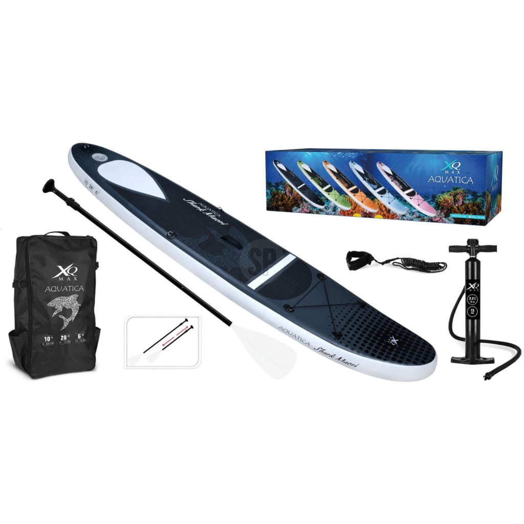 XQ Max Planche de SUP Aquatica Shark 305x71x15 cm