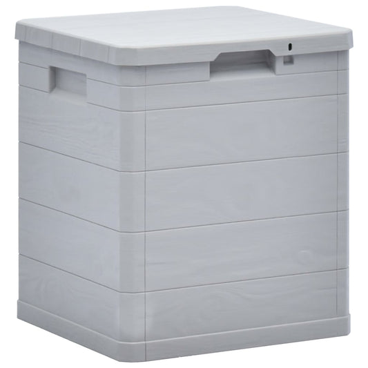 Garden storage box 90 L Light grey