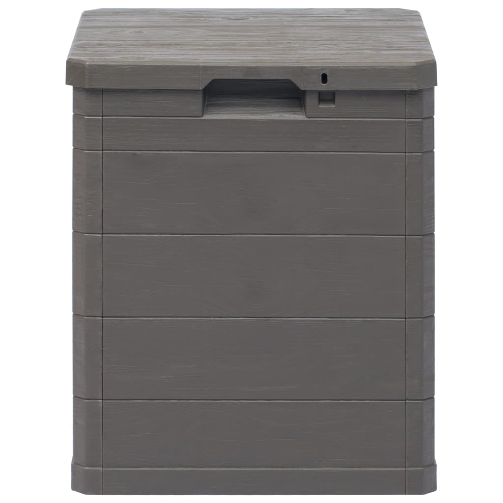 Garden storage box 90 L Brown