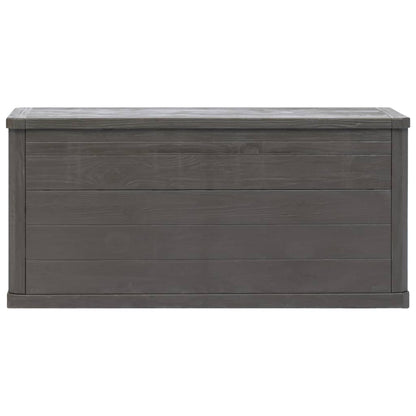 Boîte de rangement de jardin 280 L Marron