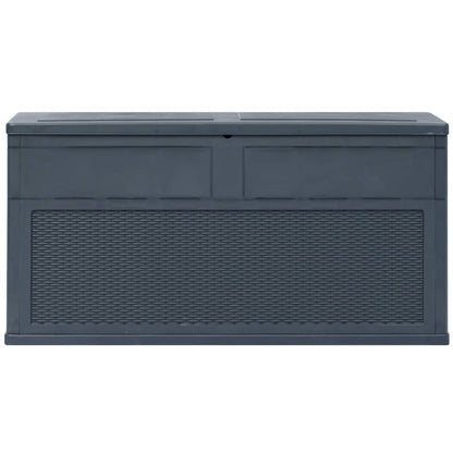 Boîte de rangement de jardin 320 L Anthracite