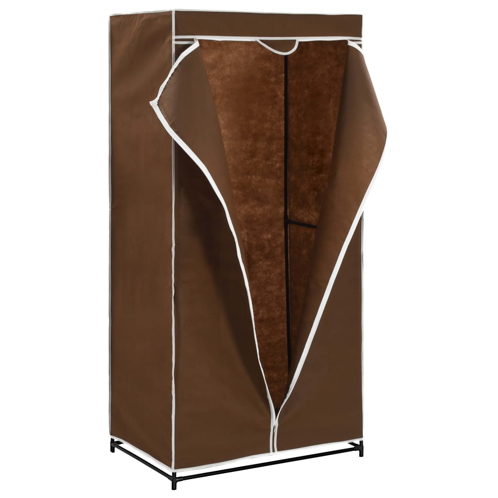 2 pcs Wardrobes Brown 75x50x160 cm