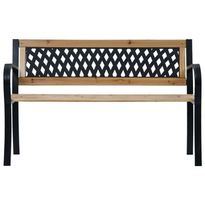 Banc de jardin 120 cm Bois