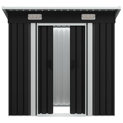 Abri de jardin Anthracite Acier