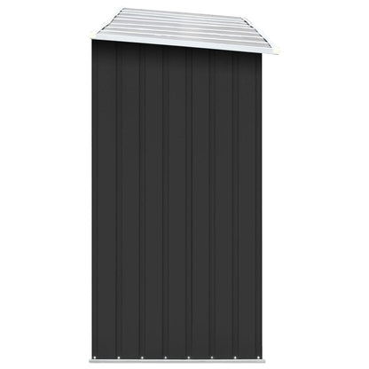 Abri de stockage à bois Acier galvanisé 330x84x152cm Anthracite