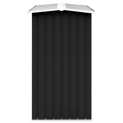 Abri de stockage à bois Acier galvanisé 330x92x153cm Anthracite