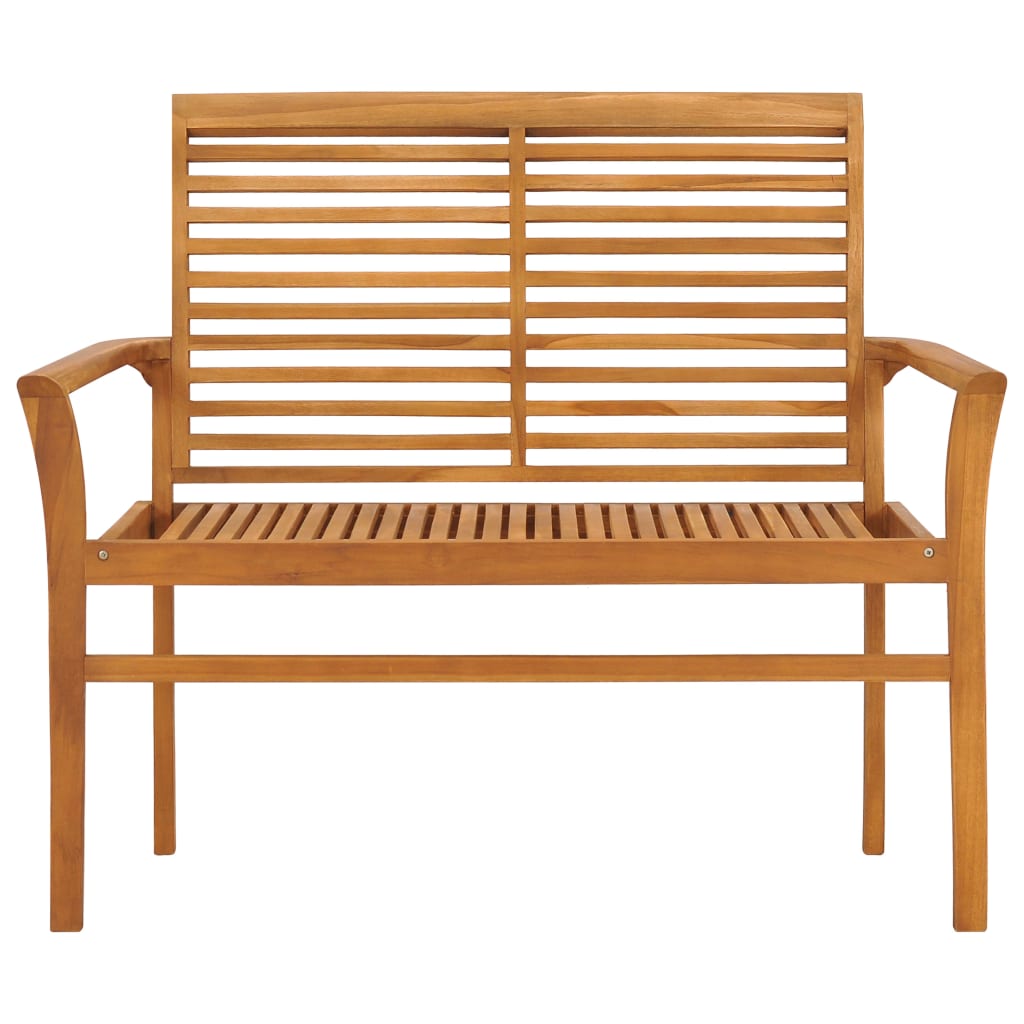 Banc de jardin 112 cm Bois de teck solide