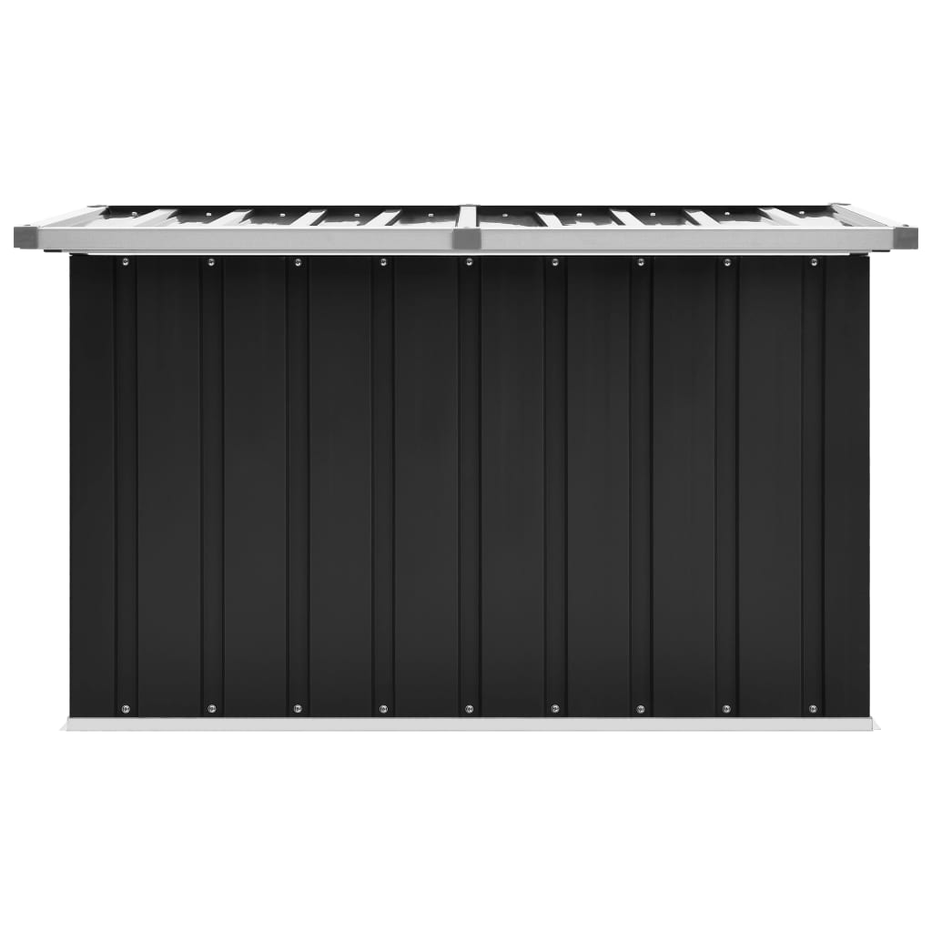 Boîte de rangement de jardin Anthracite 109x67x65 cm