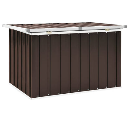 Boîte de rangement de jardin Marron 109x67x65 cm