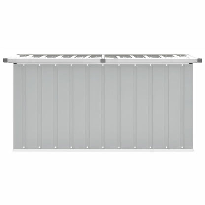 Boîte de rangement de jardin Gris 129x67x65 cm