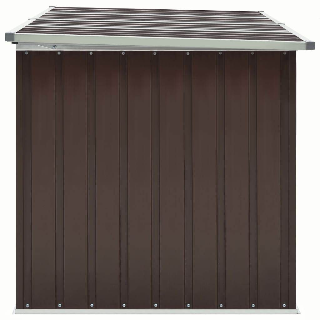 Boîte de rangement de jardin Marron 171x99x93 cm