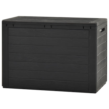 Boîte de rangement de jardin Anthracite 78x44x55 cm