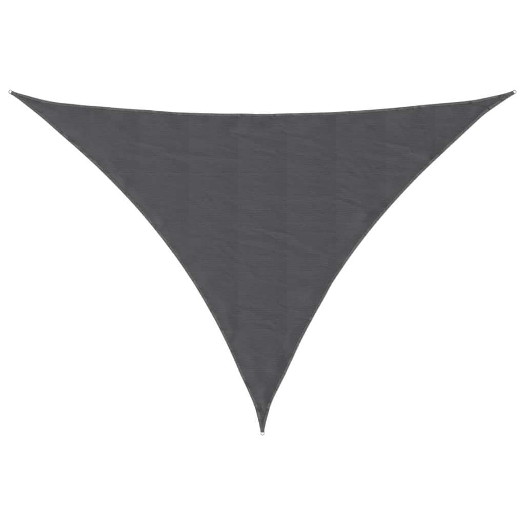 Vela parasol triangular tela oxford 3x3x4,24m antracita