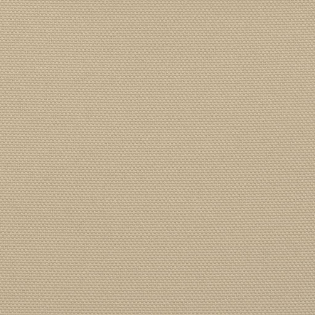 Vela parasol rectangular de tela oxford 2x3,5 m beige