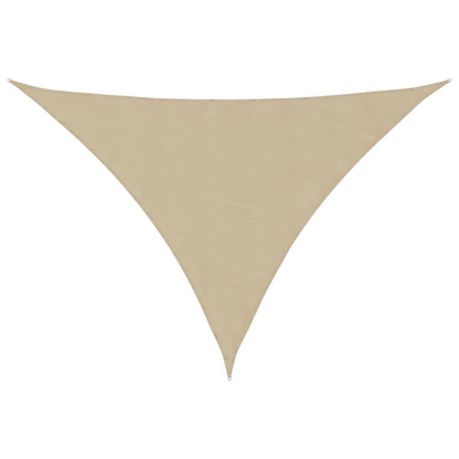 Vela parasol triangular tela oxford 3x3x4,24 m beige