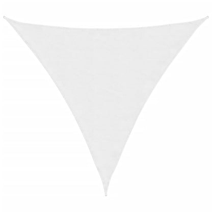 Vela parasol triangular tela oxford 3,6x3,6x3,6 m blanco