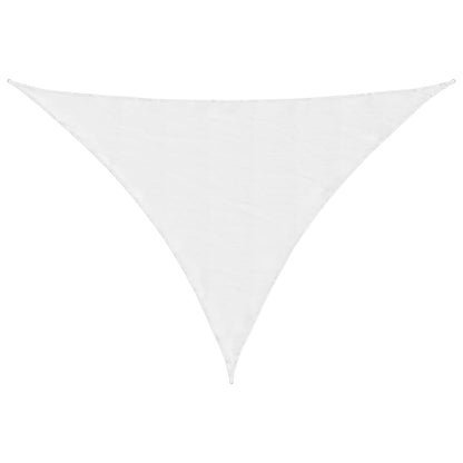 Vela parasol triangular tela oxford 3x3x4,24 m blanco