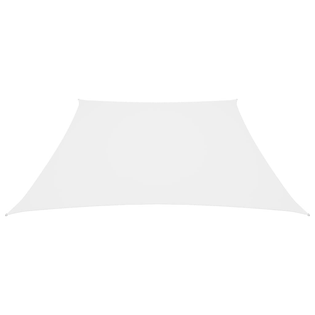 Vela parasol tela Oxford trapecio 3/4x3 m Blanco