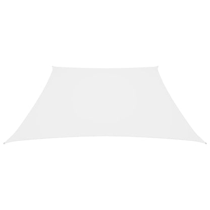 Vela parasol tela Oxford trapecio 3/4x3 m Blanco