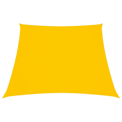 Vela parasol tela Oxford trapecio 2/4x3 m Amarillo